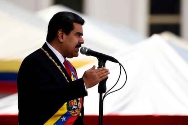 مادورو دور دوم ریاست جمهوری را باانتقاد از آمریکا واروپاآغازکرد