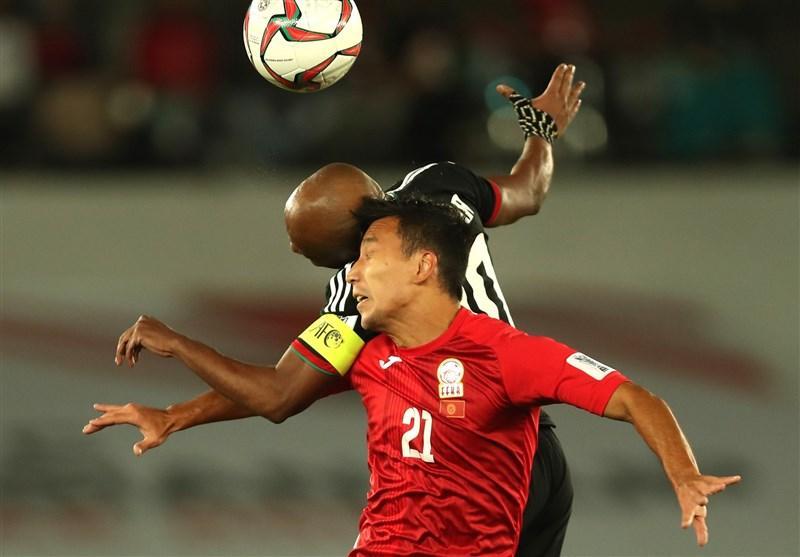 جام ملت های آسیا، تساوی امارات و قرقیزستان در نیمه نخست