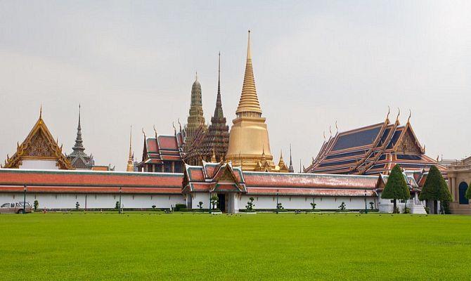 کاخ سلطنتی در بانکوک تایلند