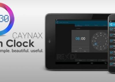 دانلود Caynax Alarm clock PRO 9.4.1 - ساعت زنگدار مجهز اندروید