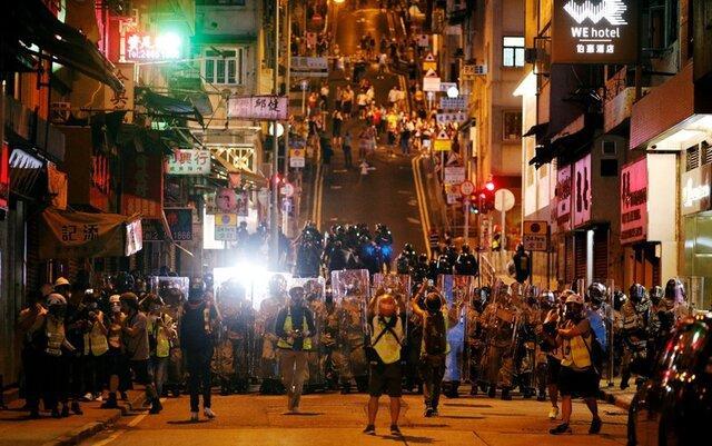 اعلام حمایت چین از پلیس و رهبر هنگ کنگ