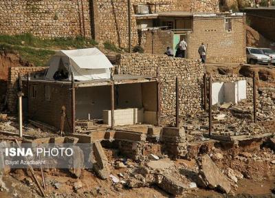 آواربرداری 1065 خانه سیل زده در شهرستان چگنی لرستان