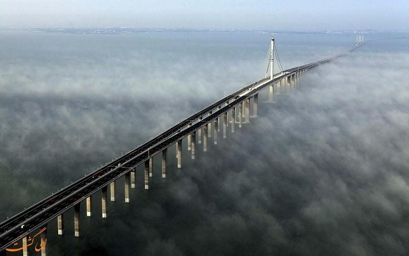 طولانی ترین پل بر روی دریا در چین به بهره برداری رسید