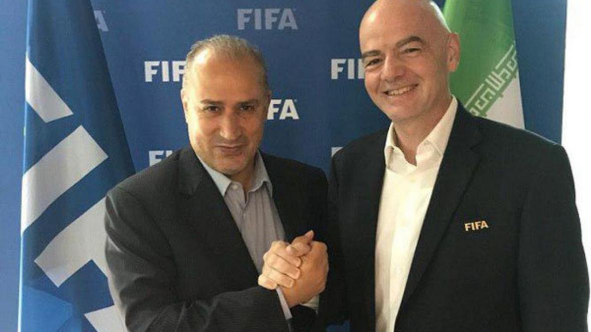درخواست تاج از فیفا برای حل مشکل پرداخت مطالبات فوتبال ایران