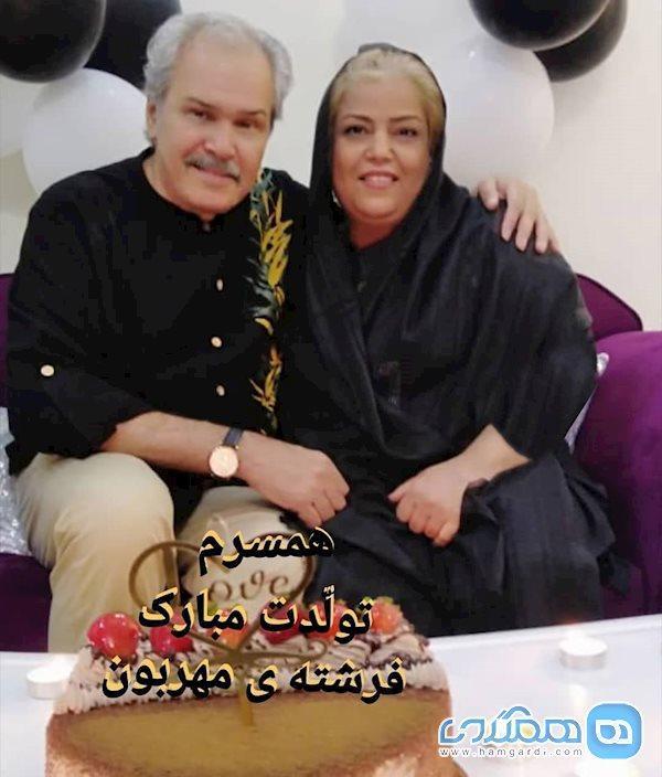 تبریک آقای بازیگر برای تولد همسرش