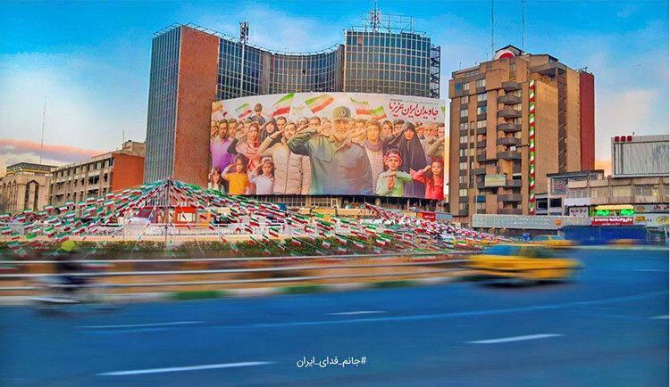 تصاویر ، خیابان 18 کیلومتری ولیعصر تهران اینگونه ضدعفونی شد