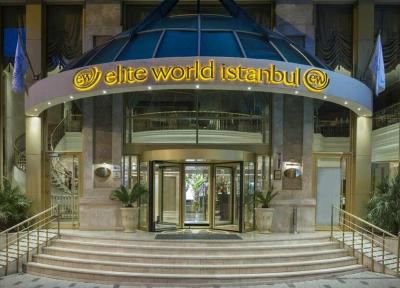 معرفی هتل 5 ستاره Elite world Istanbul hotel استانبول