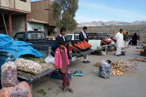 بازار دلگان تعطیل شد بازار دلگان تعطیل شد