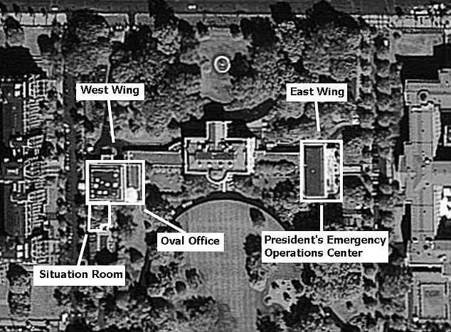 اسرار پناهگاه مخفی کاخ سفید، عکس
