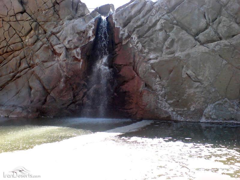 طبیعت زیبای آبشار نمک در استان خوزستان، تصاویر