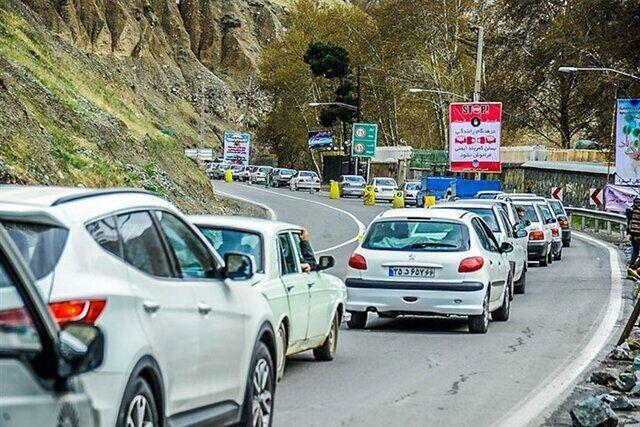 هراز و چالوس از ساعت 13 یک طرفه می شوند