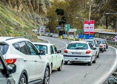 هراز و چالوس از ساعت 13 یک طرفه می شوند