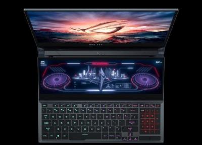 لپ تاپ گیمینگ ROG Zephyrus Duo 15 با دو نمایشگر