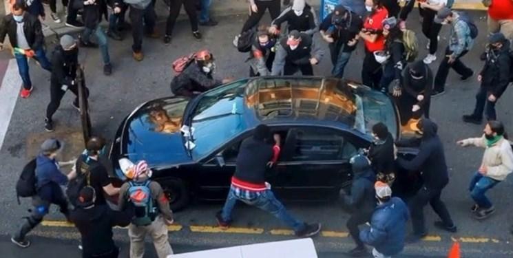 22 معترض در شهر پورتلند آمریکا دستگیر شدند