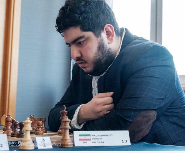 قهرمانی پرهام مقصودلو در رقابت های آنلاین شطرنج