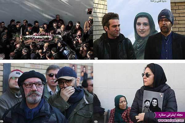 پیکر زنده یاد دنیا فنی زاده به بهشت زهرا منتقل شد پیکر زنده یاد جهان فنی زاده به بهشت زهرا منتقل شد