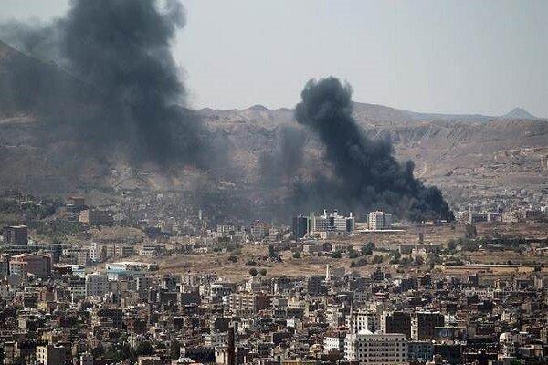 جنگنده های عربستان سعودی پایتخت یمن را به شدت بمباران کردند