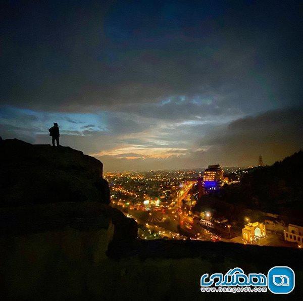 امیر جدیدی و نمایی از شهر شیراز