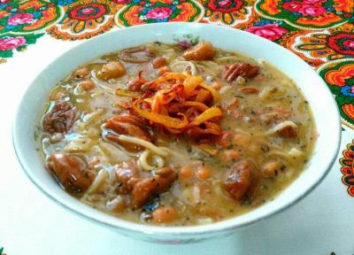 طرز تهیه آش برگه