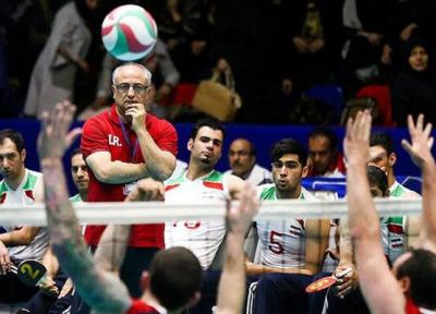 هادی رضایی:فقط با تیم های هم وزن والیبال نشسته ایران بازی می کنیم
