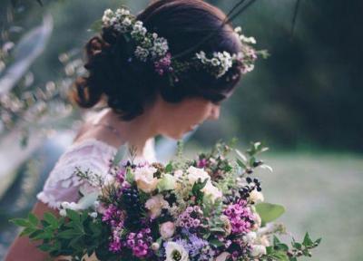 جذاب ترین نمونه های دسته گل عروس روستیک