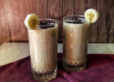 طرز تهیه میلک شیک نسکافه و نحوه سرو آن