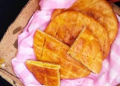 طرز تهیه نان فطیر مغزدار اردبیل و سراب مقوی و خوشمزه