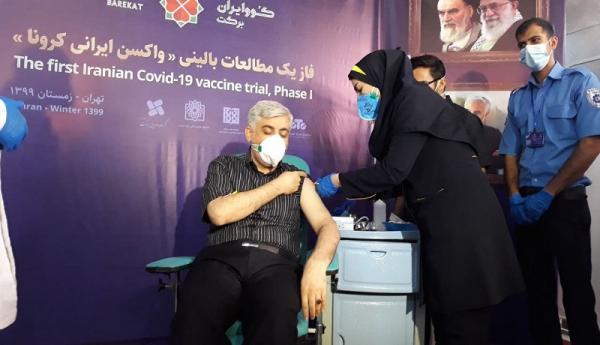 تزریق واکسن کوو ایران برکت به 10 هزار داوطلب تا انتها اردیبهشت