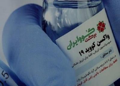 تولید 50 میلیون دز واکسن برکت تا آخر شهریور، پاسخ به برخی سوالات مردم