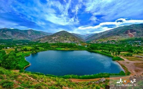 نگینی جذاب و دیدنی در میان کوه های الموت نگینی مجذوب کننده و دیدنی در میان کوه های الموت