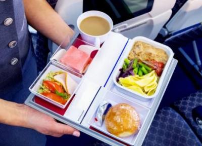 حمل مواد غذایی در هواپیما