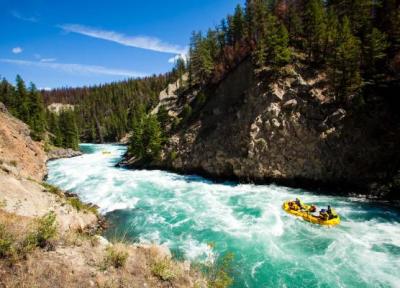 برترین رودخانه های کانادا برای rafting