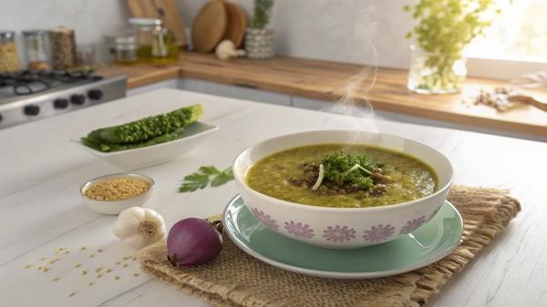 طرز تهیه آش شلغم با اسفناج؛ آش خانگی برای تقویت بدن